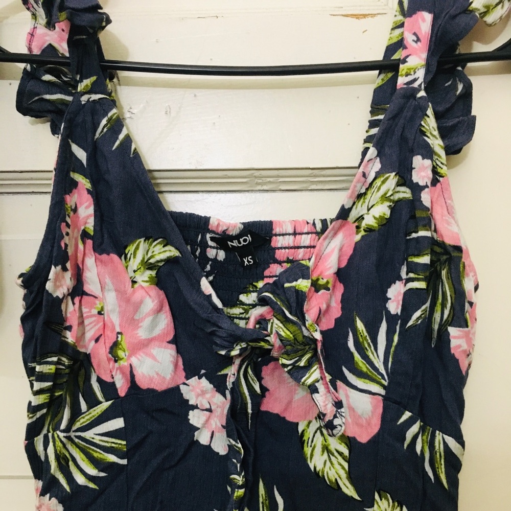 Floral Print Cute Dress